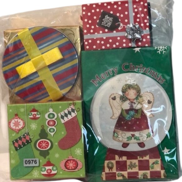 7 NEW Christmas Holiday Boxes Assorted - Picture 11 of 11